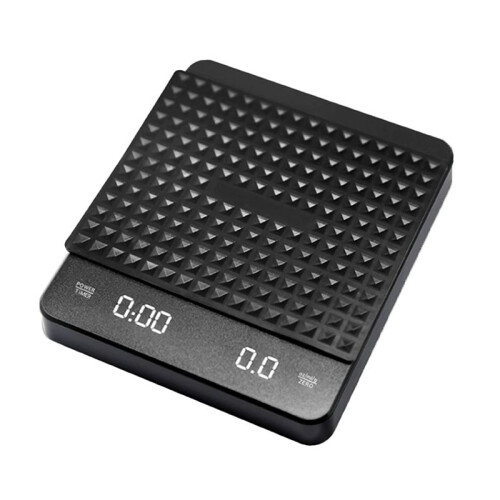 High Precision Digital Coffee Scale with Timer Rechargeable Kitchen Scale with 3 Units(G/Oz/Lb) Coffee Bean Weight Scale