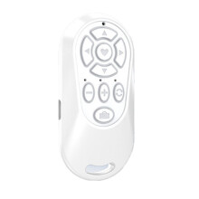 Controle Remoto Sem Fio Compatível com , Botão, Temporizador, Câmera, Bastão, Disparador, Telefone, Branco