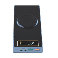 Quick Charge Wireless Detachable Power Bank Case DIY Shell 8x18650 No Welding Battery Storage Box Without Battery PD-