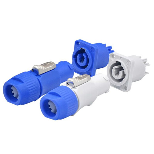 10pcs Powercon Connector Input and Output Set, Suitable for Nac3fca Powercon Power Connector Plug 1