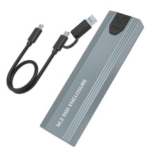 Obudowa M2 SSD M.2 NVMe SSD Adapter M.2 do USB Typu C SSD 10 Gb/S USB 3.1 Obudowa Zewnętrzna Obsługuje M i B