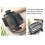 Easy-Clean Container for Students & Office Workers,Leak-Proof Stainless Steel Lunch Box with 3 Compartments 3