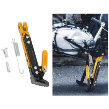 Motorcycle Kickstand Adjustable Kickstand Parking Kickstand for Motorcycle Parking Foot Side Support Stand