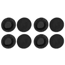 4 Pairs 10CM Elastic Earpad Covers Headphone Covers Stretchable and Washable Sanitary Earcup Protectors Black