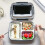 Easy-Clean Container for Students & Office Workers,Leak-Proof Stainless Steel Lunch Box with 3 Compartments 10