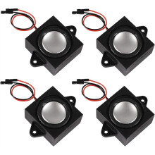 4 Stuks 3 Watt 8 Ohm Multimedia-Kamerluidspreker Broadcast Voice Split-Luidspreker voor Diverse Kleine Elektronische Projecten