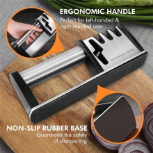 Knifes Sharpeners, 4 in 1 Professional Chef'S Kitchen Knifes Accessories, Kitchen Blade & Scissors Sharpening Tool