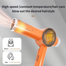 High-Speed Bladeless Hair Dryer with A Rotational Speed of 120,000 Rpm,Professional Hair Dryer with High Power EU Plug B