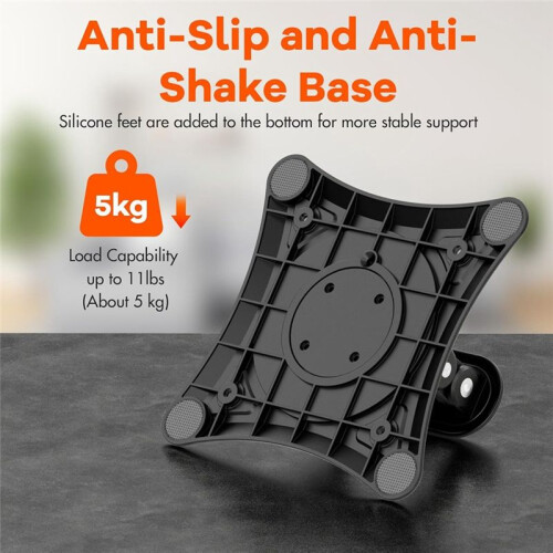 Projector Holder Stand Adjustable Projector Bracket Holder Studio Home 1/4InScrew Removable Table Mobile Projector Mount 2