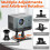 Projector Holder Stand Adjustable Projector Bracket Holder Studio Home 1/4InScrew Removable Table Mobile Projector Mount 2