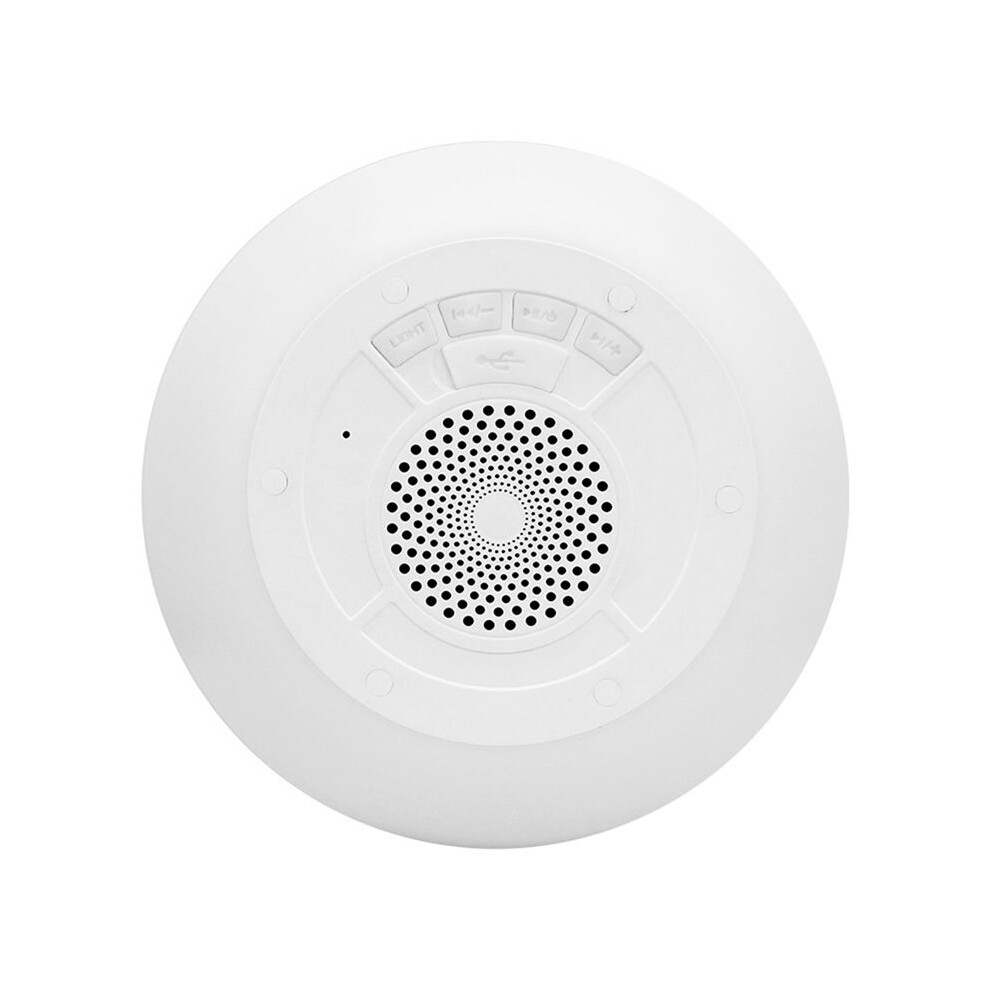 Shower Speaker Ipx7 Waterproof Pool Floating Speaker With Mic 1200Mah Rgb Bathroom Stereo Speaker Light 6031475011301