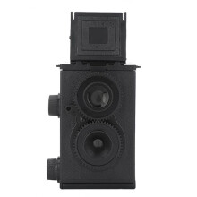 New Adult Science DIY Dual Lens Assembly 35mm Film Camera Retro Double Reflective Film Camera Vlog Recording Story