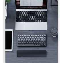81 Keys Anti-Slip Rubber Stable Base Ergonometric Wrist Support for Long Hours of Work Studying Gaming