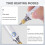 Rechargeable Dual-Heating Thread Burner Kit, Cordless Thread Zapper with Replacement Tip, for Jewelry Making,Beading 3
