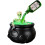 Halloween Decorations Indoor - Cauldron Halloween Decor with Magic Floating Potion Bottles and Diffuser for Spooky B 1