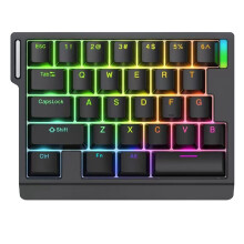 HE30 Mechanical Keyboard One-Handed 29 Keys Magnetic Speed Quick Trigger E-Sports Gamer Gaming Keyboard A