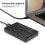 Gabinete USB 3.1  para HDD/SSD, Caixa para Disco Rígido Móvel  de 2,5 Polegadas, Suporta Até 8 TB, Transferência de Alta Velocidade de 6 Gbps 2