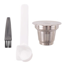 Reusable Refillable Coffee Capsule for LOR Coffee Maker Stainless Steel Filters LM8012 Machine