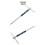 BIKERSAY T-Type Hex Torque Wrench Hand Repair Tools Rotating Hexagonal Sliding Rod Screwdrivers 5