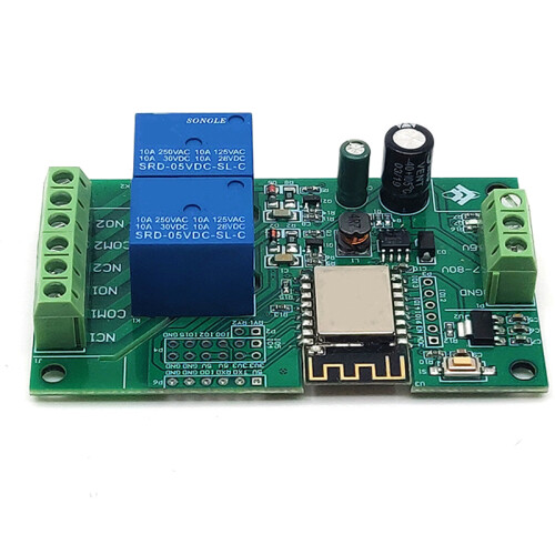ESP8266 ESP-12F WIFI Relay Module 2CH 5V/8-80V Relay  Develop Board for  IDE  Home APP Remot Control 2