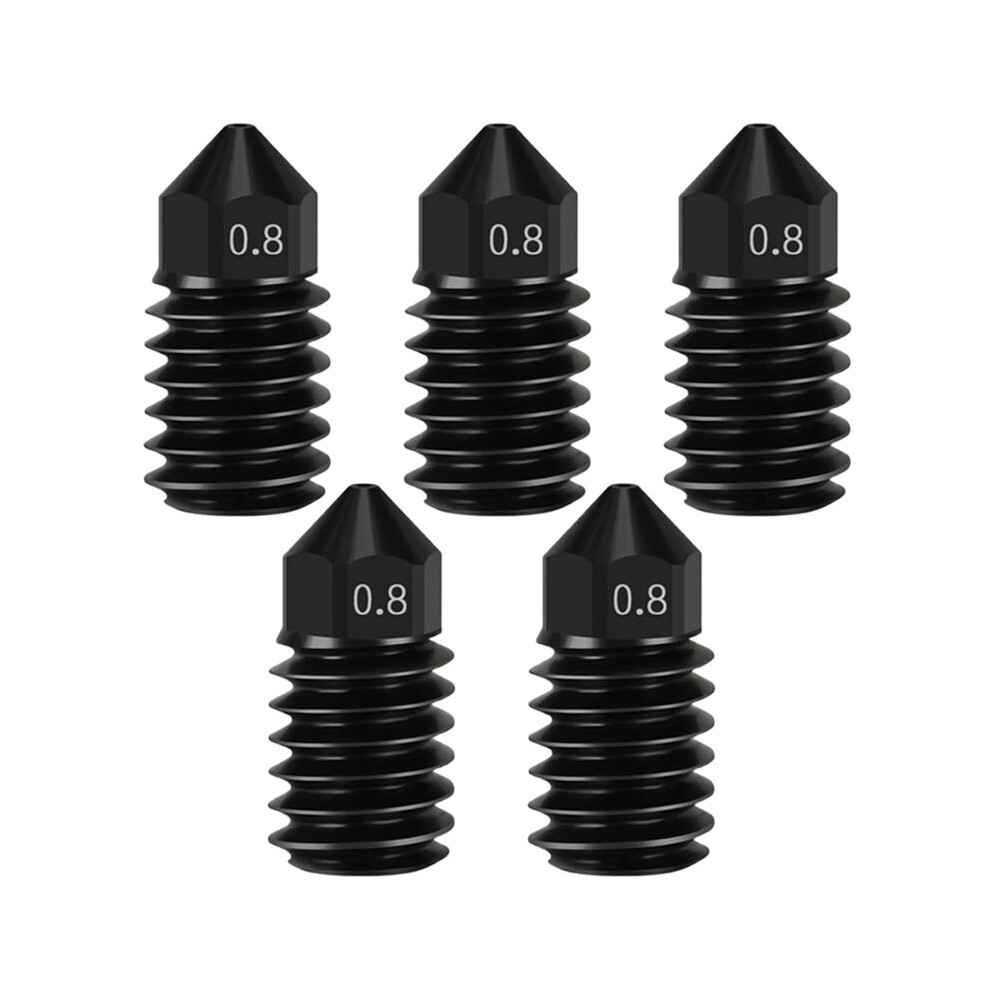For A1 Nozzle Hardened Steel Nozzles For A1 Nozzle Kit For A1 Hotend 0.8Mm 6034060637795