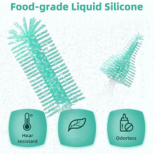 Electric Bottle Brush Cleaner,Electric Baby Bottle Brush Cleaner, Baby Bottle Washer,Automatic Bottle Cleaner Brush,A