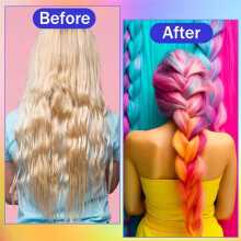 Hair Highlighting Caps, Cap Coloring Frosting Dye Kit, Highlighting Kit, Highlight Cap with Hooks