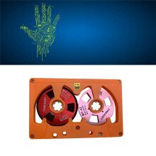 50 Minute Blank Tape Disk Cassette Tape Double-Sided Metal Small Open Disk Hollow Case Blank Cassette Tape