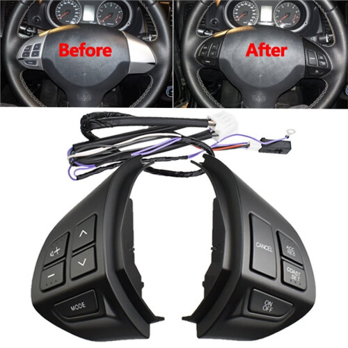 Multifunction Steering Wheel Button Volume Cruise Control  for  LANCER OUTLANDER ASX 2007 - 2011 1