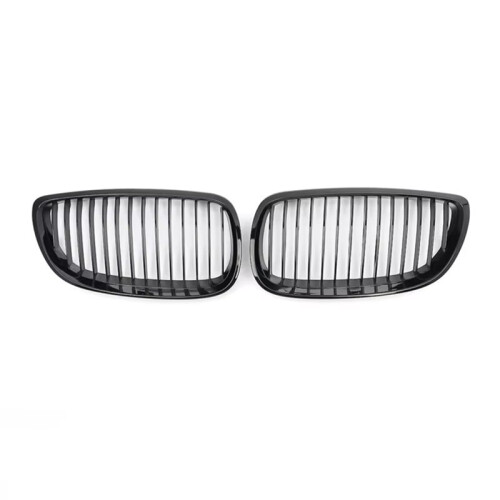 For  3 Series E92 E93 Coupe M3 2008-2010 2x Car ABS Grille Front Kidney Grill Single  Style