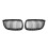 For  3 Series E92 E93 Coupe M3 2008-2010 2x Car ABS Grille Front Kidney Grill Single  Style 9
