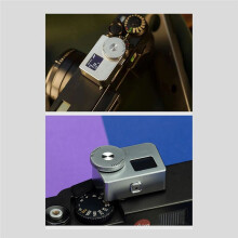 Lumièremètre pour Appareil Photo AH-M1 avec Écran OLED, Mesure en Temps Réel pour la Photographie, Outil de Mesure de la Lumière Photographique B