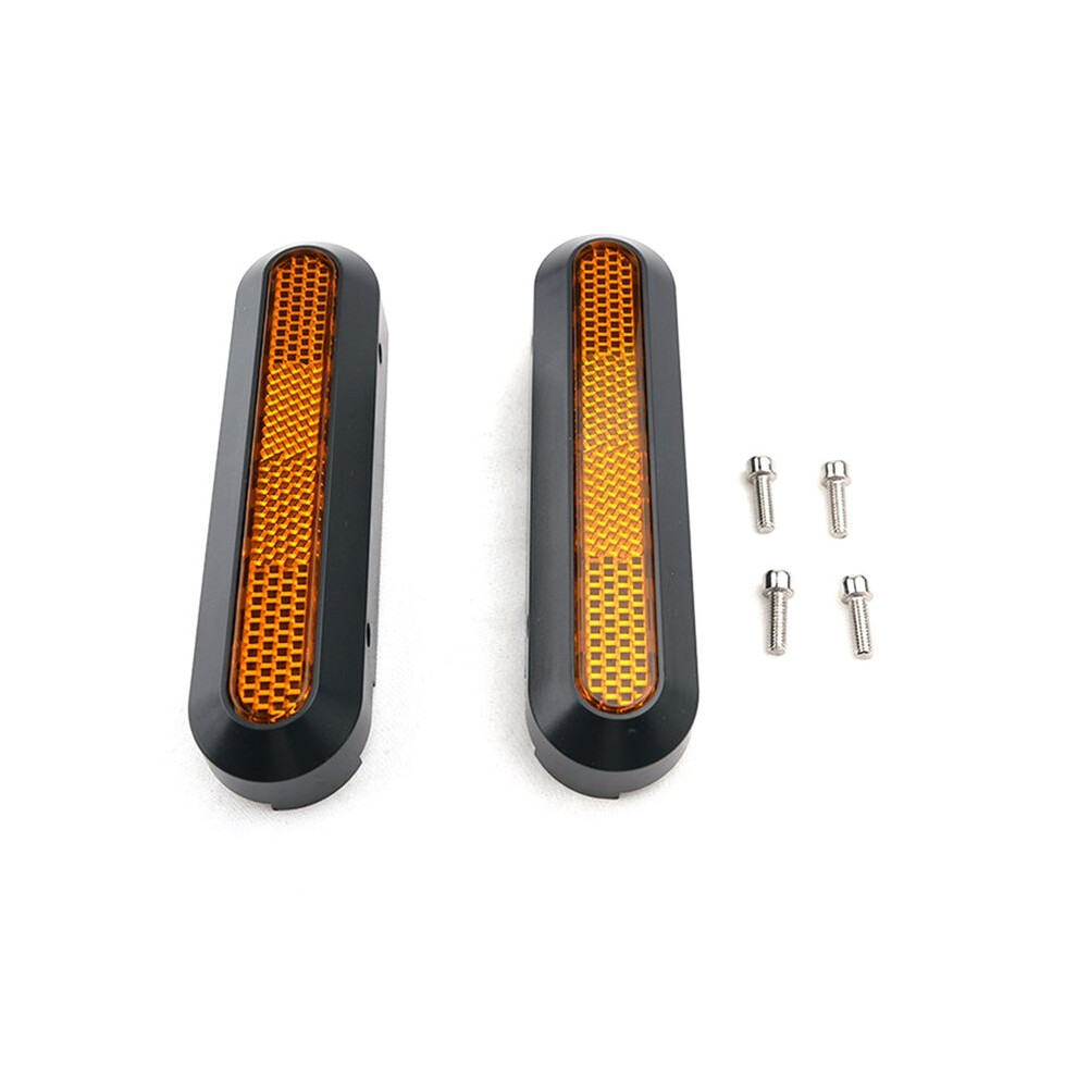 Left +Right Wheel Cover Rear Fork Reflector Cover For Elite Folding Scooter Rear Wheel Decorative Cover 4711824108006