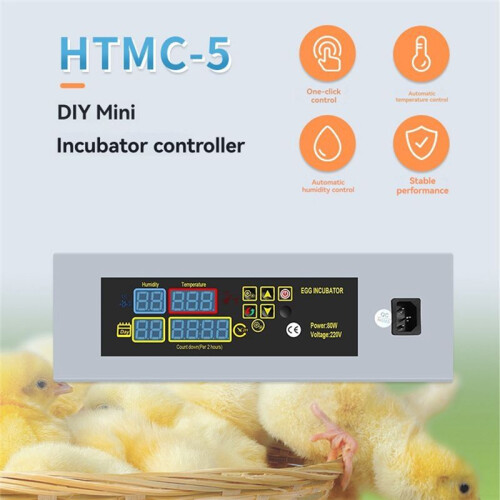 Egg Hatching DIY Incubator  Incubateur Controller Set DIY Egg Incubator with Temperature Control Chicken US Plug 1