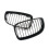 Fits for  1Series E81 E87 2008-2011 Gloss Black Front Kidney Signal Grille 6