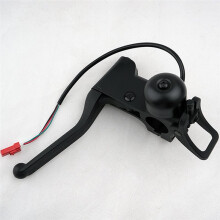 Left Clutch Brake Lever Handle Electric Scooter Brake Lever with Bell Compatible with ELite Scooter Brake Lever,Brake Rod