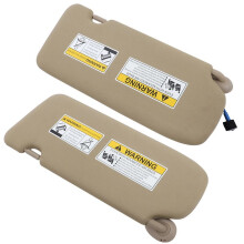 Sun Visor Driver&Passenger Beige W/Light Mirror 83280-TLA-A12ZA 83230-TLA-A61ZA for CR-V CRV 2017- 2022