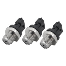 3PCS 0281006158 Fuel Rail Pressure Sensor High-Pressure Common Rail Sensor for     1800 0281002903
