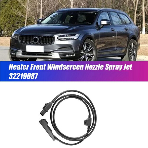 Car Front Windshield Washer Nozzle Jet with Heating 32219087 for  S90 V90 2017-2020 Windscreen Washer Spray Nozzle 2