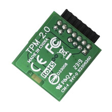 TPM 2.0 Encryption Security Module Board 14Pin TPM 2.0 Module LPC TPM MS-4136 for MSI Motherboards