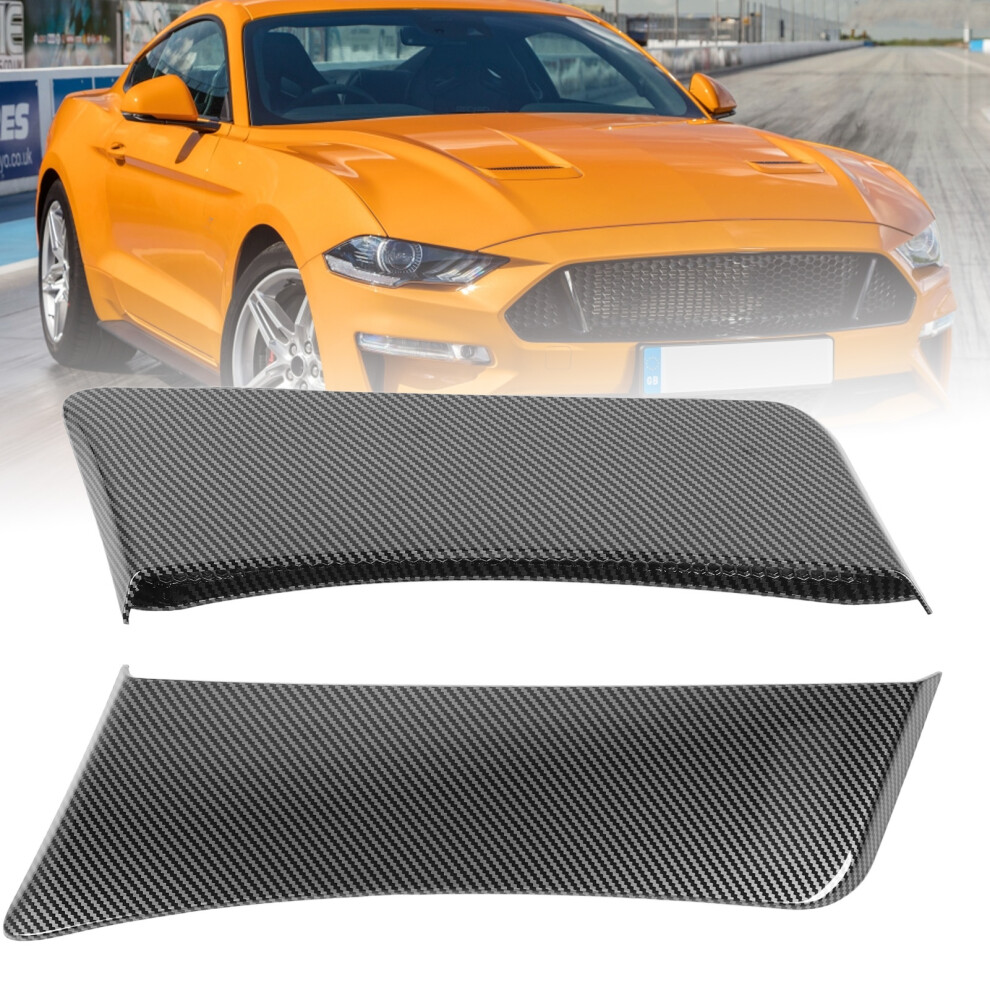 Carbon Fiber Style Rear Mudguard Side Panel Vents Abs Scratch-Resistant 9401384421749