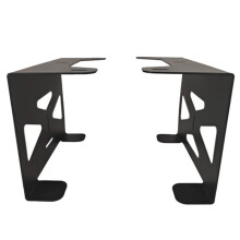 Metal Under Desk Game Console Organizers Storage Holder Stand for PS5 Console Space Saving Mount