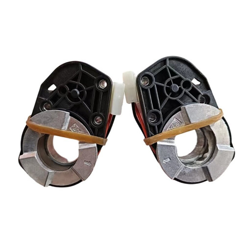 1Pair RearView Mirror Folding Motor Actuator with Connector Harness Plug for  A4 A5 A6 2