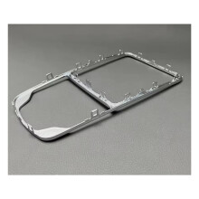 For A3 8V 2014-2018 MMI Gear Shift Knob Frame Replacement Chrome Matte Panel Trim Box Decorative Frame 8V0864260A