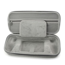For PS5 Portal Carrying Case with Spare Parts Storage EVA Shockproof Protective Handheld Travel Bag for B