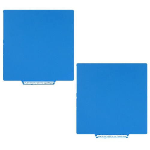 2pcs for Flashforge AD5X Cool Plate-Double-Sided Sheet Build Surface Low Temperature PLA/PETG for 3D Printer Accessories