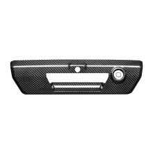 Real Dry Carbon Fiber Car Tailgate Handle Cover Body Kit for F150 F250 2021-2025 Exterior Decoration Modification