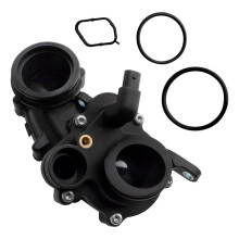 Engine Coolant Thermostat Housing Assembly for A4 A5 A6 A7 A8 S5 Q5 Q7 Q8 059121111CR