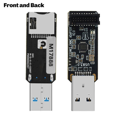 USB 3.0 Card Reader EMMC-ADAPTER V2 Adapter DIY Main Control Board Programmer 1
