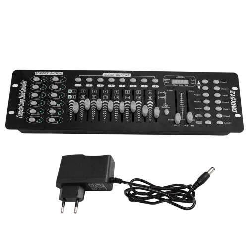 New 192DMX Controller Stage Lighting 512DMX Console, DJ Control Equipment EU Plug